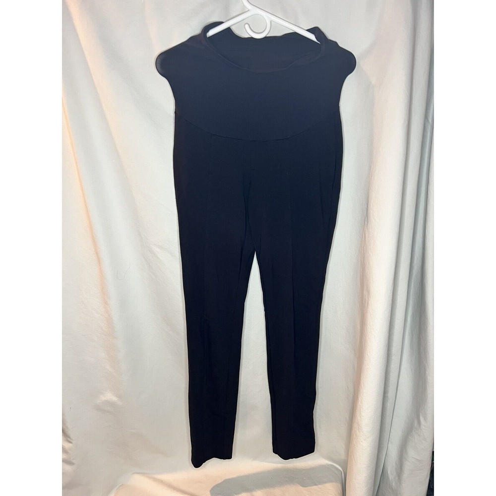 Motherhood Maternity Small Black Dress Pants Straight Leg Full Panel
